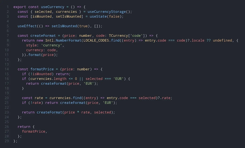 code snippet