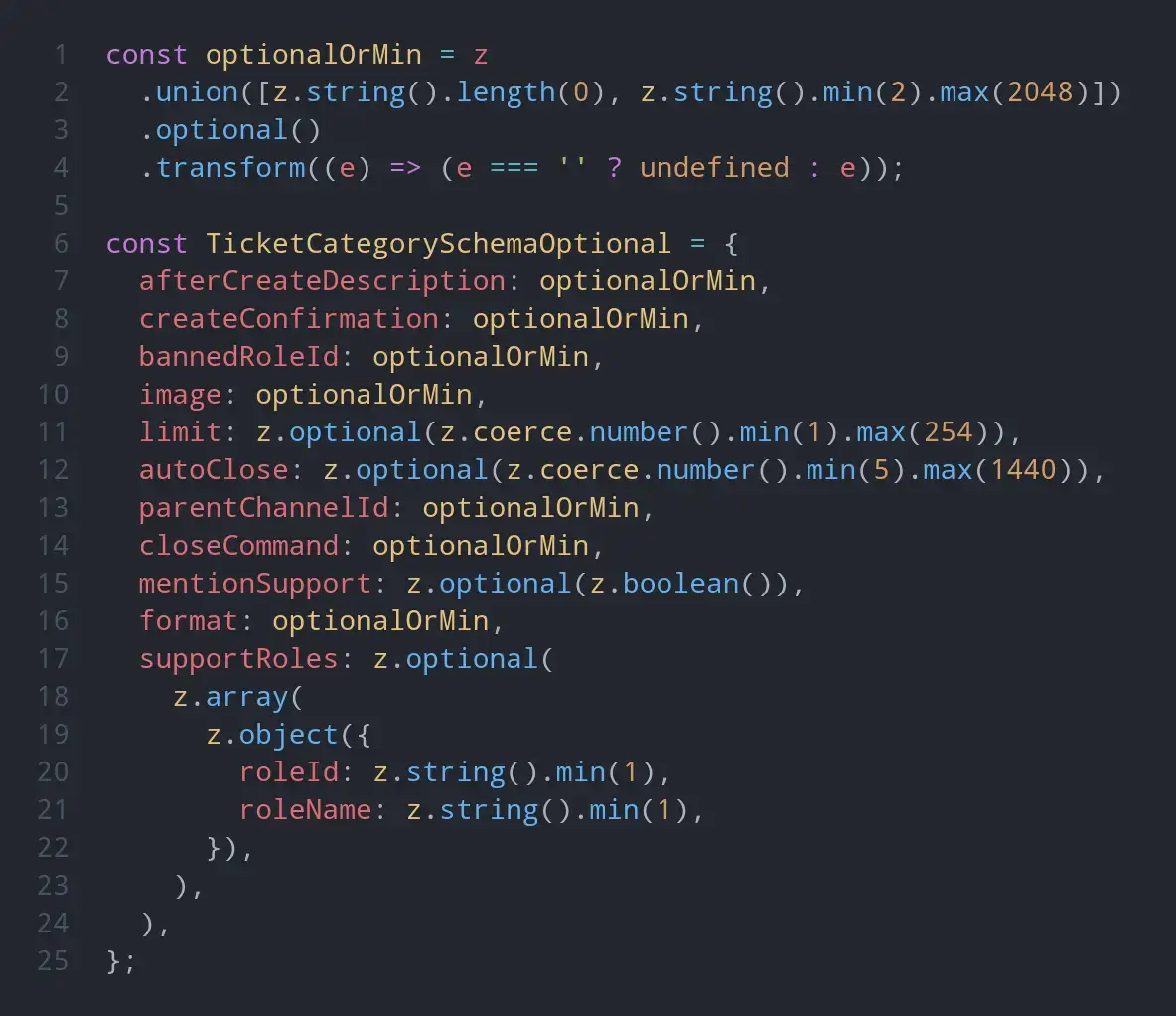 code snippet